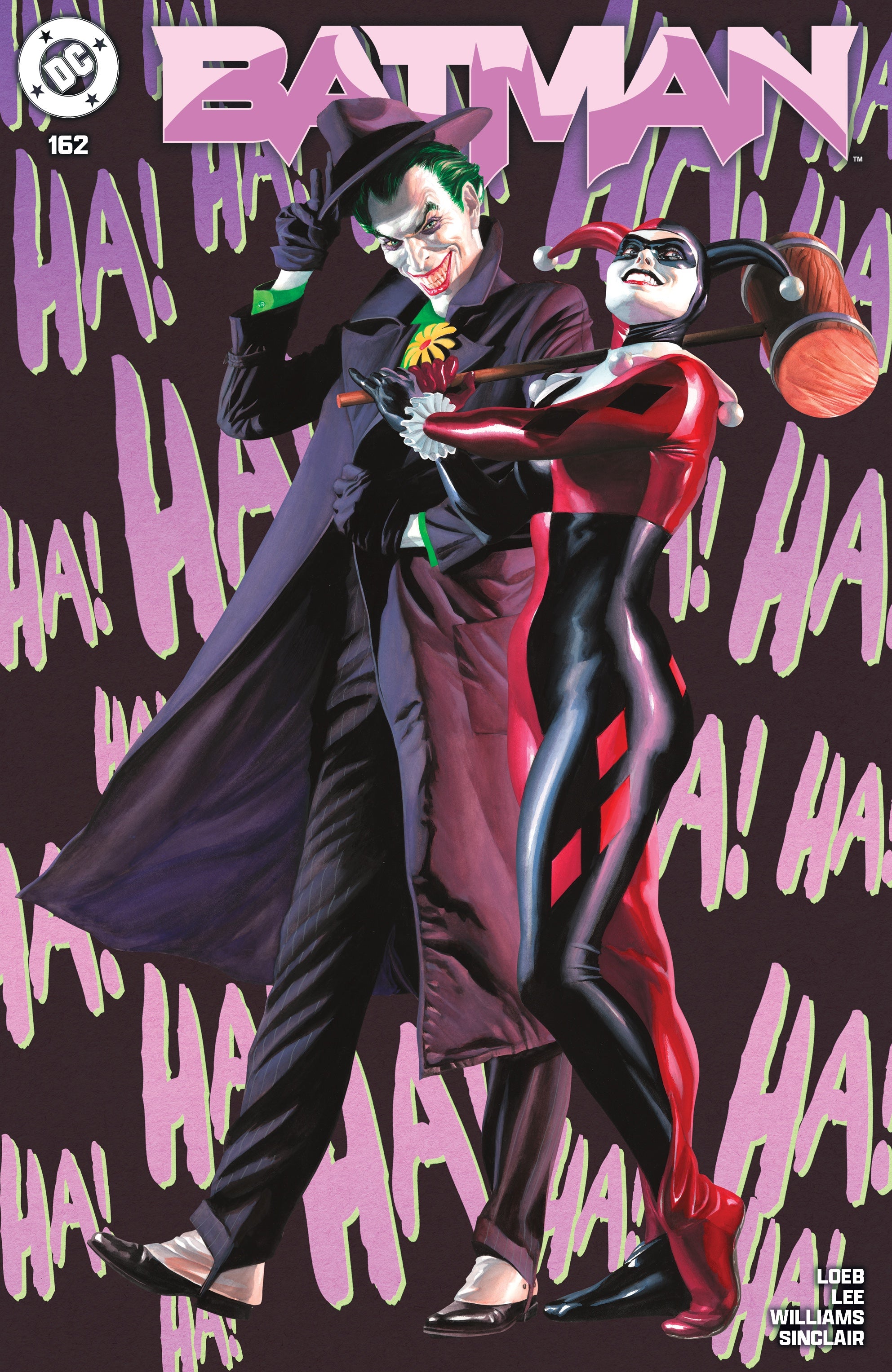 Joker & Harley Ha! Ha! Variant (Batman #162) – Alex Ross Art