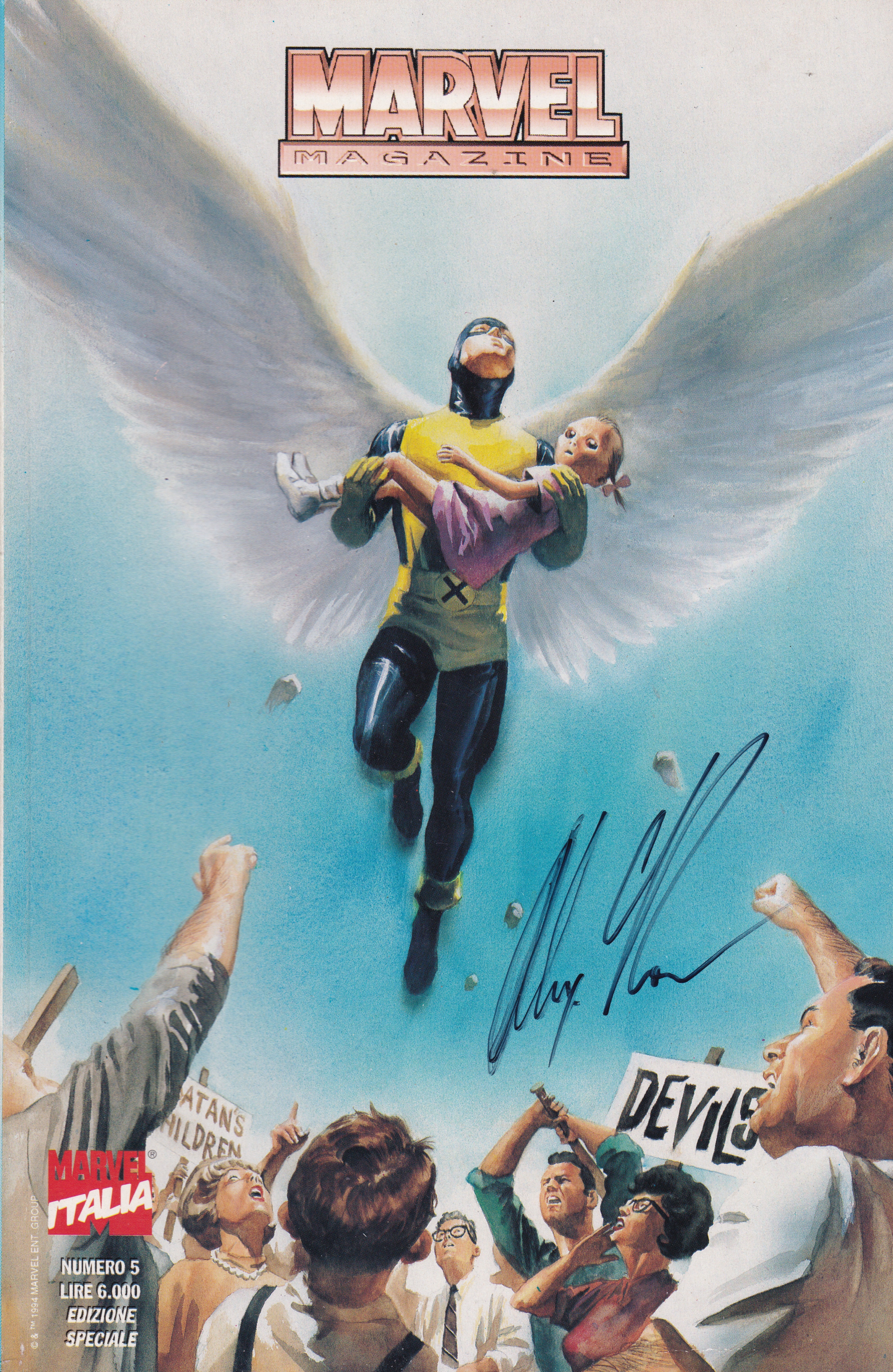 Marvel Magazine #5 Italian Variant – Alex Ross Art