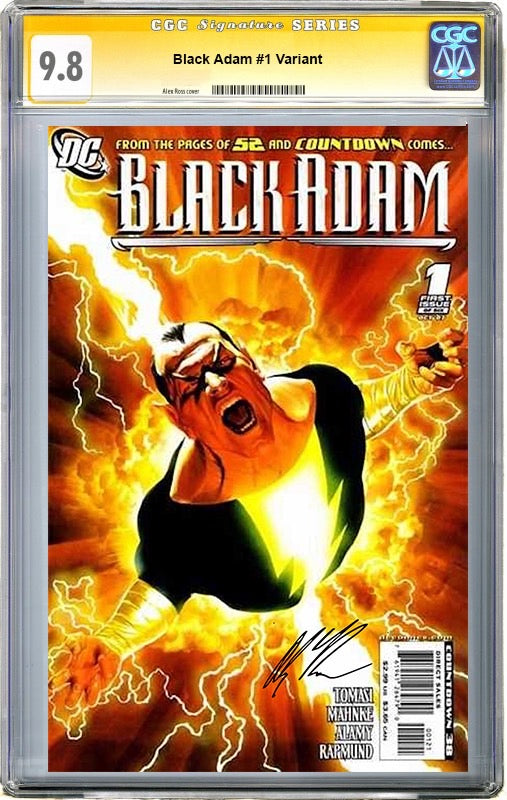 Black Adam #1 CGC 9.8 – Alex Ross Art
