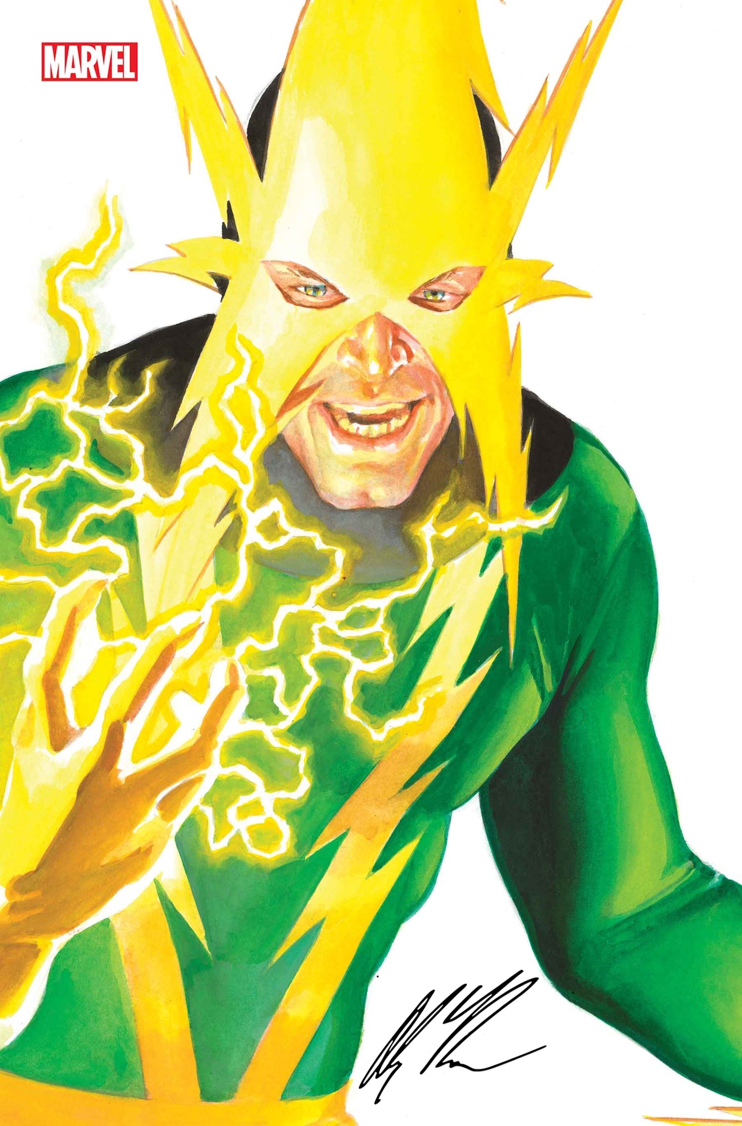 Timeless: Elektro (Miles Morales: Spider-Man #5) – Alex Ross Art