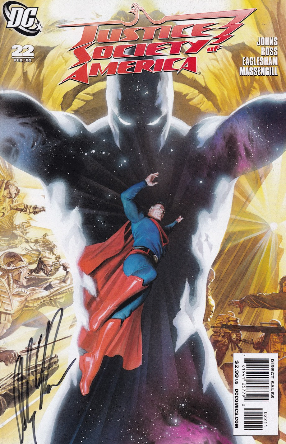 Justice Society of America #22 – Alex Ross Art