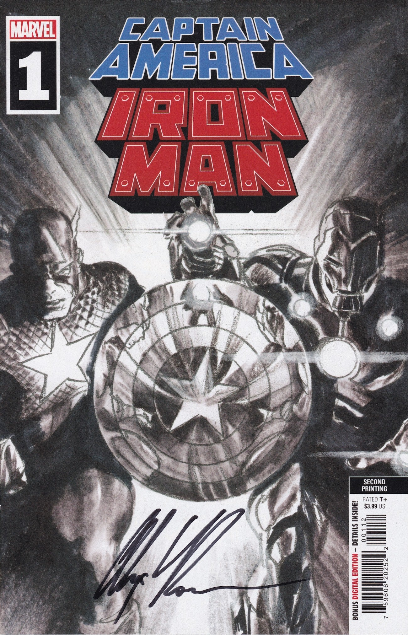 アメコミ Iron man #1-10 Alex Ross スパイダーマン Iron Man Tony Stark - Alex Ross Art Marvel Comics Poster
