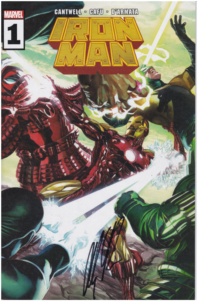 アメコミ Iron man #1-10 Alex Ross スパイダーマン Iron Man #10 – Alex Ross Art