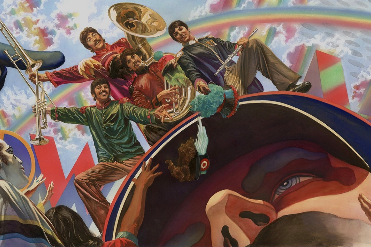 Yellow Submarine Fab Four Alex Ross Art