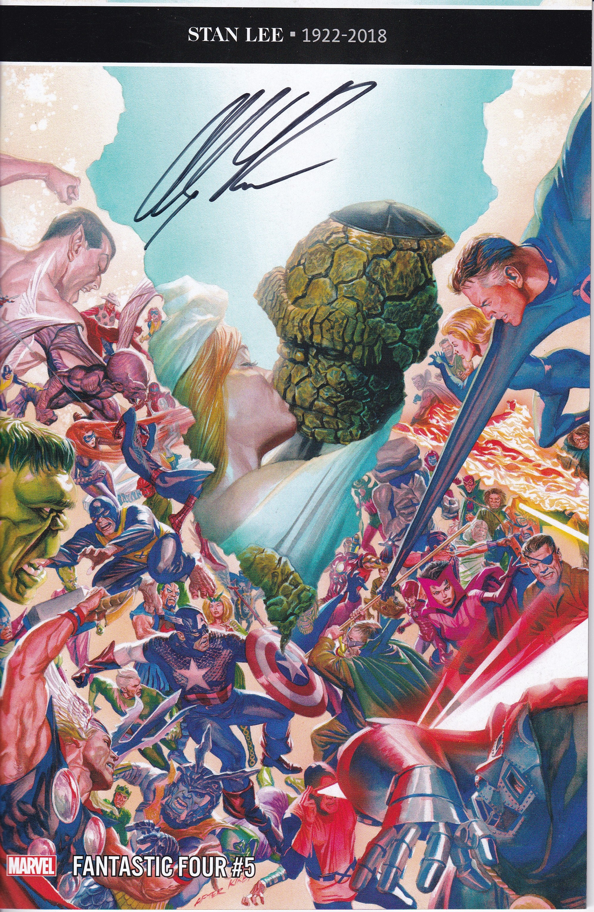 Fantastic Four #5 Wedding Variant – Alex Ross Art