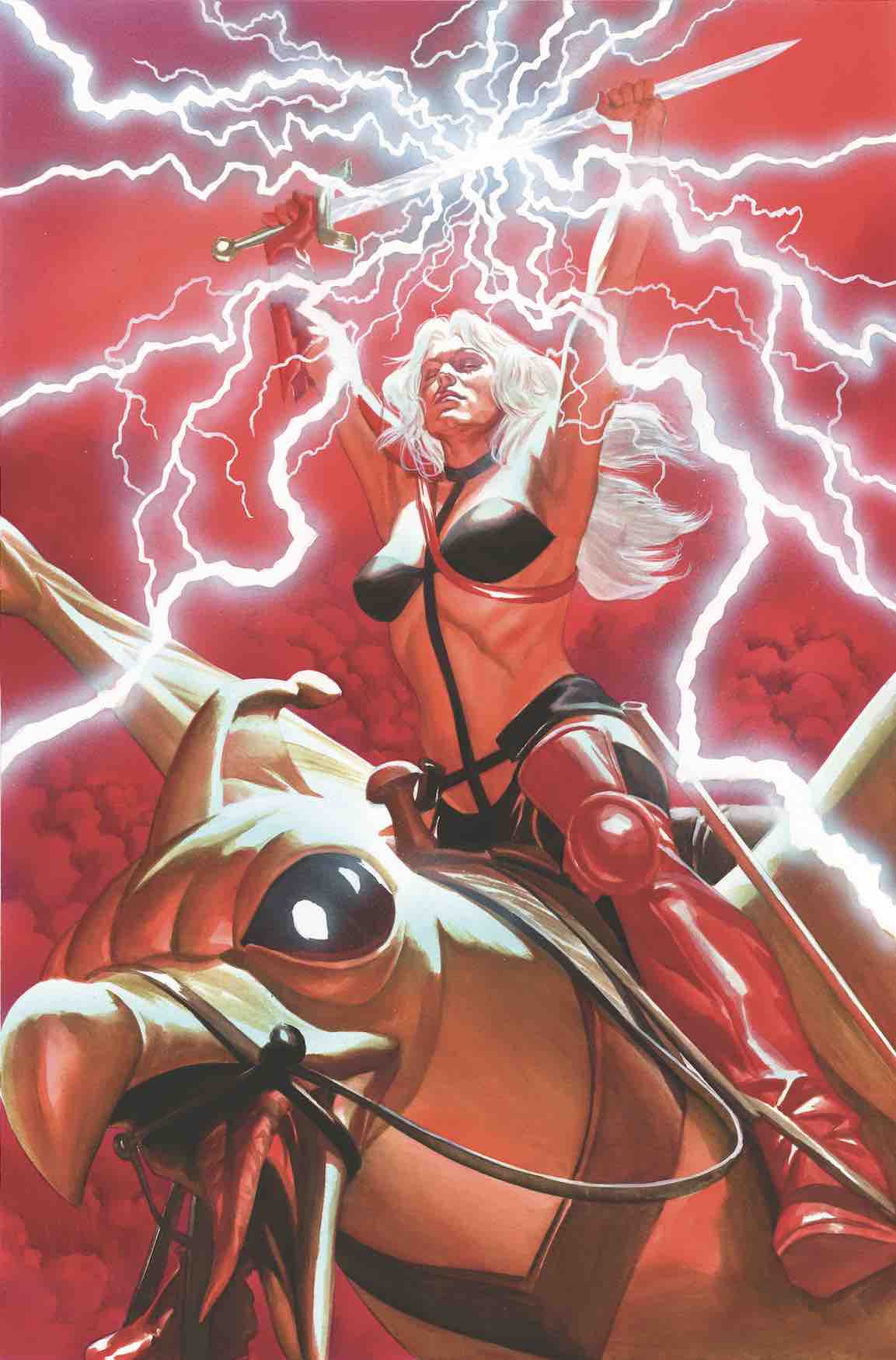 Heavy Metal Taarna Lithograph – Alex Ross Art