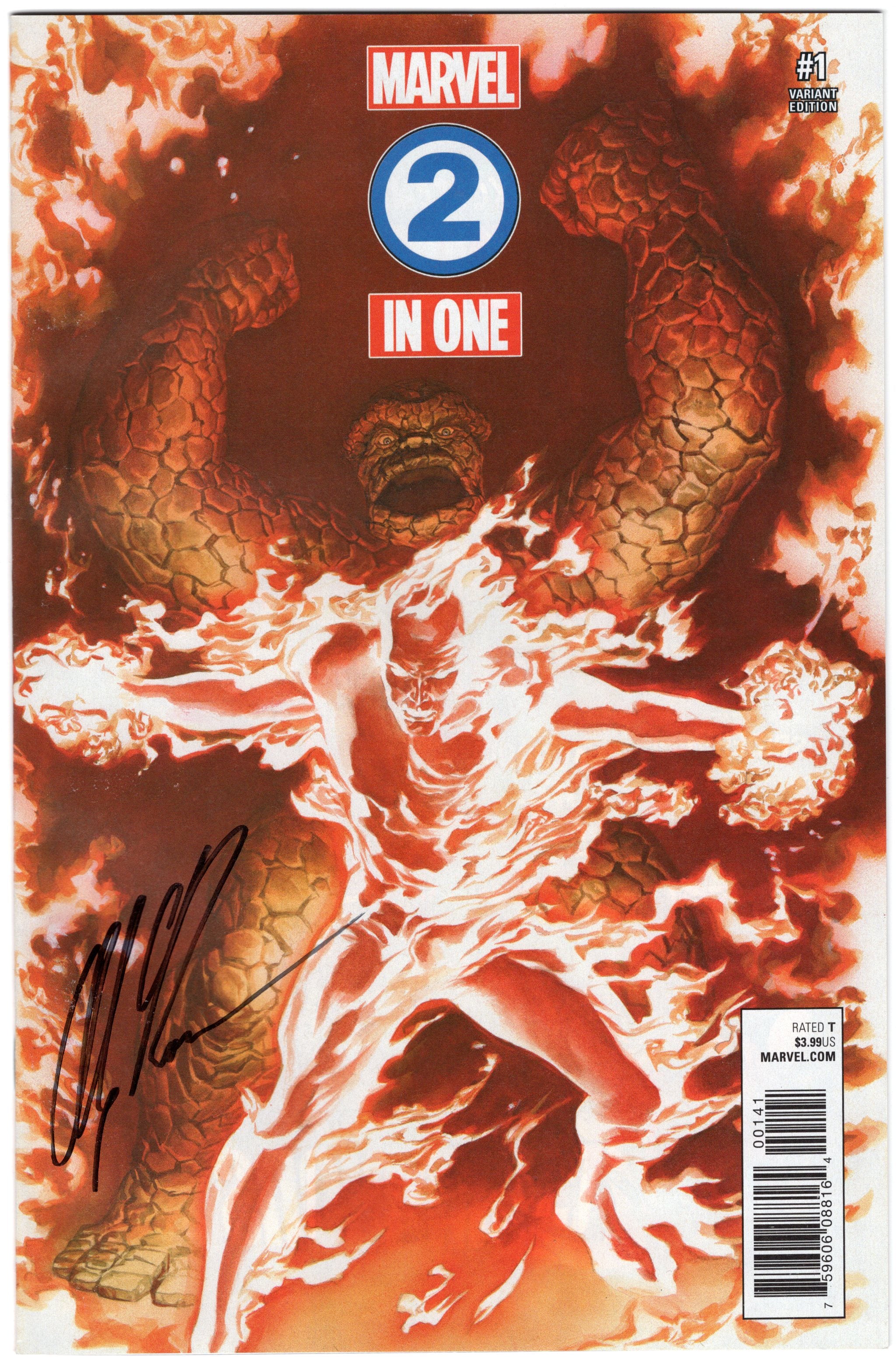 Marvel Two-in-One #1 Variant – Alex Ross Art