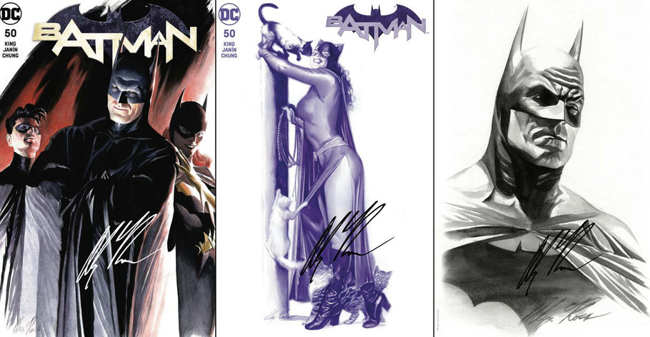 Alex Ross Art Announces Exclusive Batman #50 Variants for SDCC 2018!