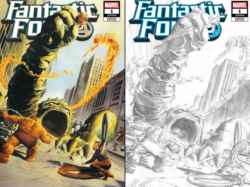 Alex Ross Unveils Exclusive 'Fantastic Four' #1 Cover