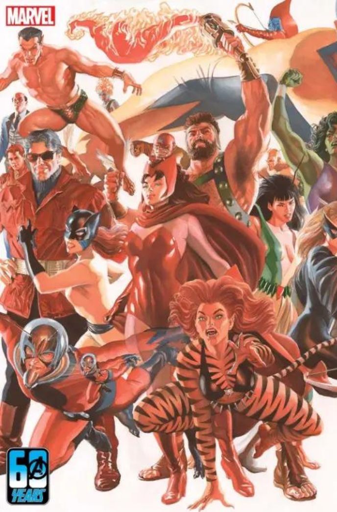 Avengers Connecting Variant Set of 4 (2023)