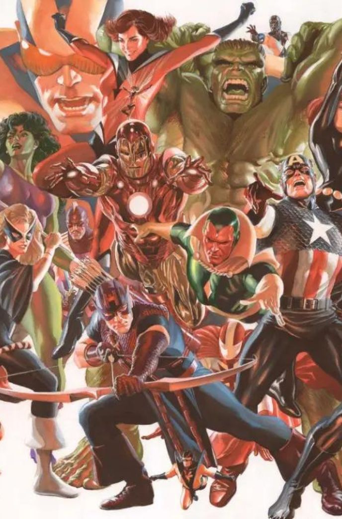 Avengers Connecting Variant Set of 4 (2023)