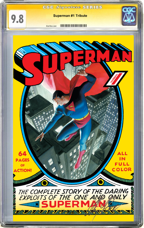 Superman #1 Tribute Comic - Classic A Cover CGC