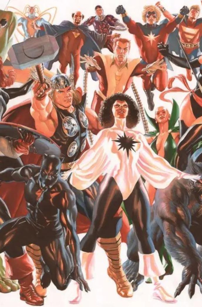 Avengers Connecting Variant Set of 4 (2023)
