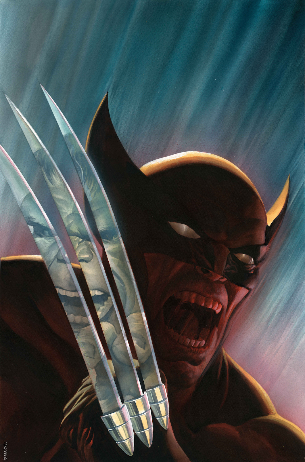 Incredible Hulk vs. Wolverine (McFarlane Homage)