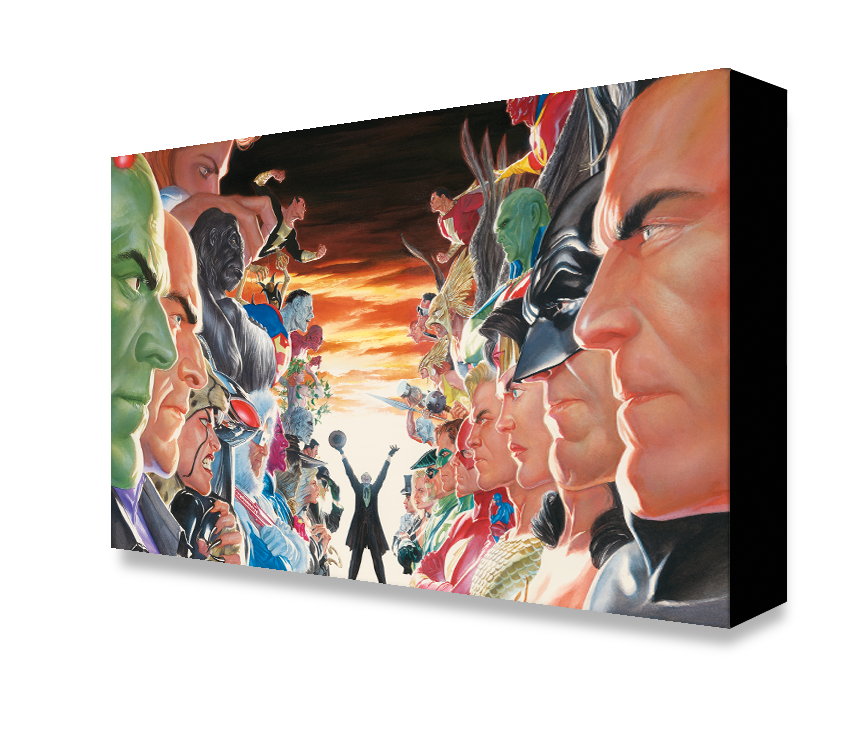 JLA Absolute Justice Mini-Canvas