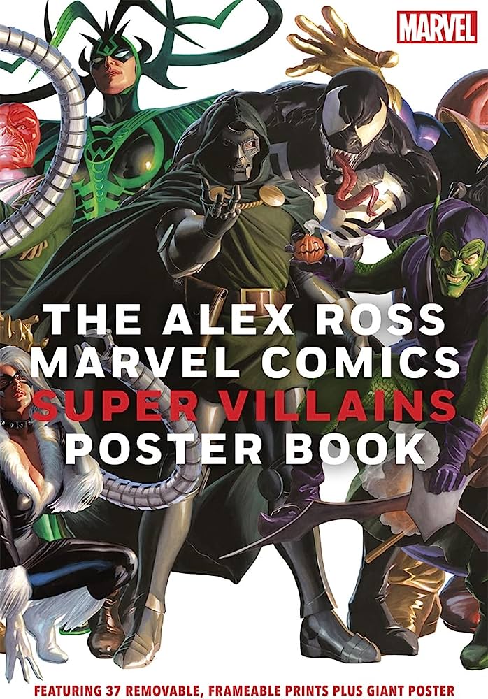 The Alex Ross Marvel Villains Poster Book
