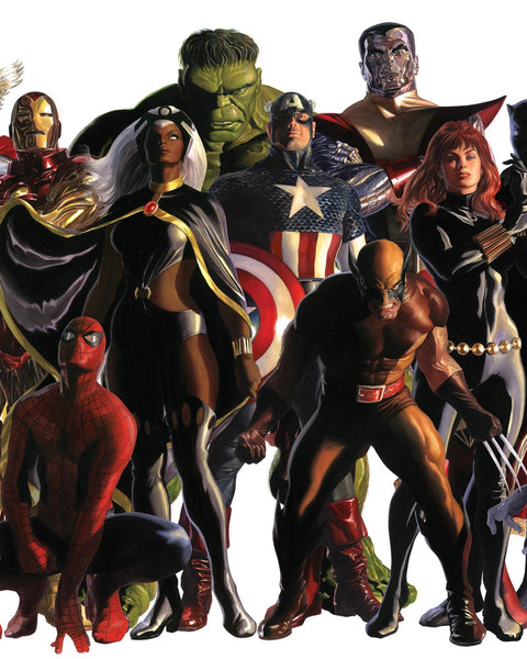 Tableau Marvel Heroes - Alex Ross - She-Hulk - 35x50cm - Semic Studio
