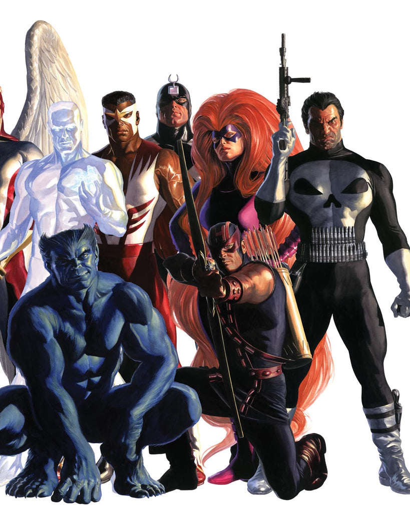 Tableau Marvel Heroes - Alex Ross - She-Hulk - 35x50cm - Semic Studio