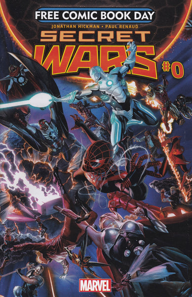 Secret Wars #0 – Alex Ross Art
