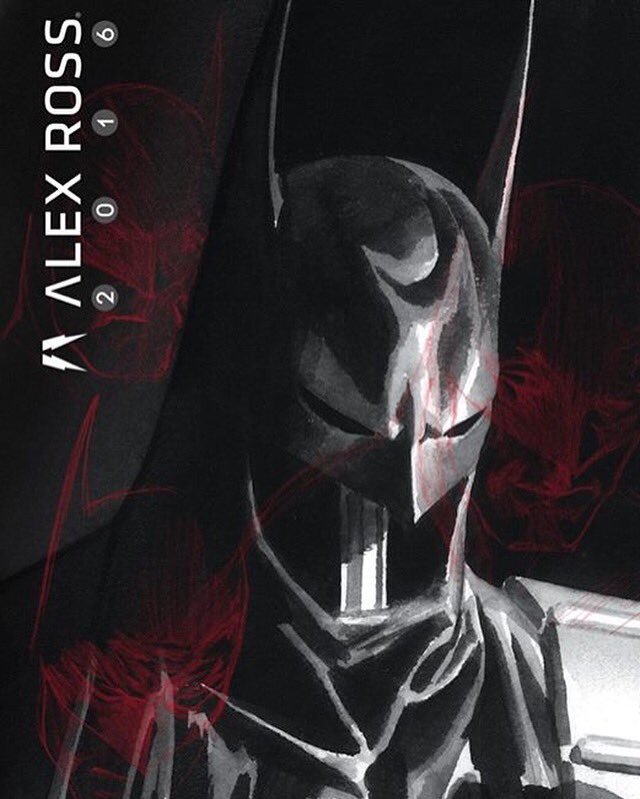2016 Alex Ross Art Book Hardcover: Batman Variant