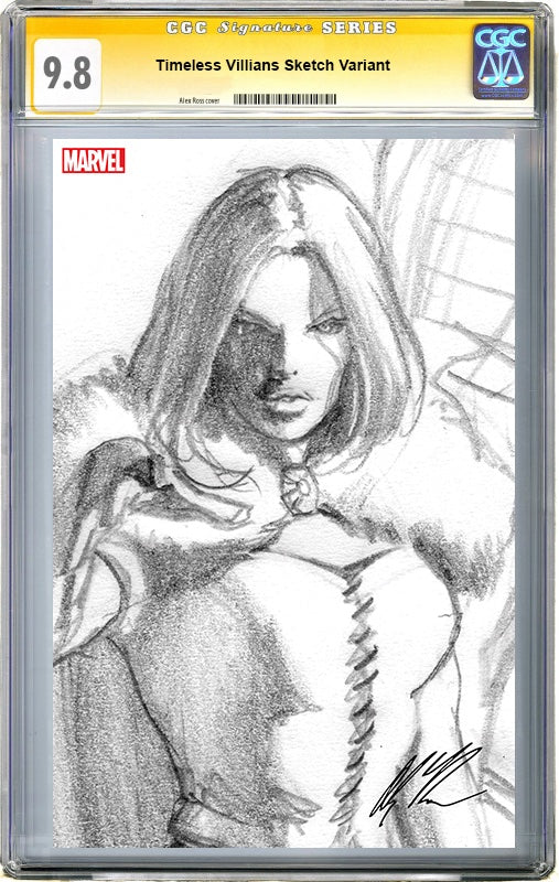 ☆初版・帯付き・新品・解説書付☆ アベンジャーズ:ラスト・ホワイト・イベント Timeless: White Queen (Wolverine #31) – Alex Ross Art