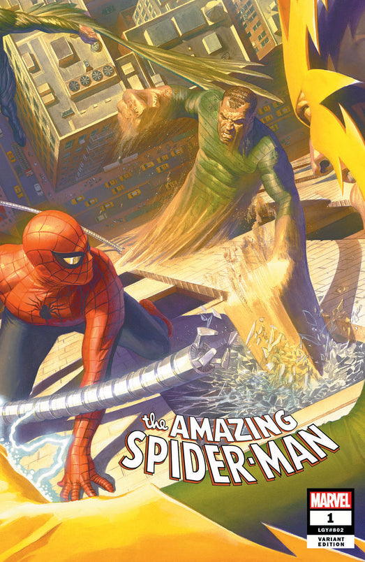 Amazing Spider-Man (2016) # 1 Alex Ross Art Variant