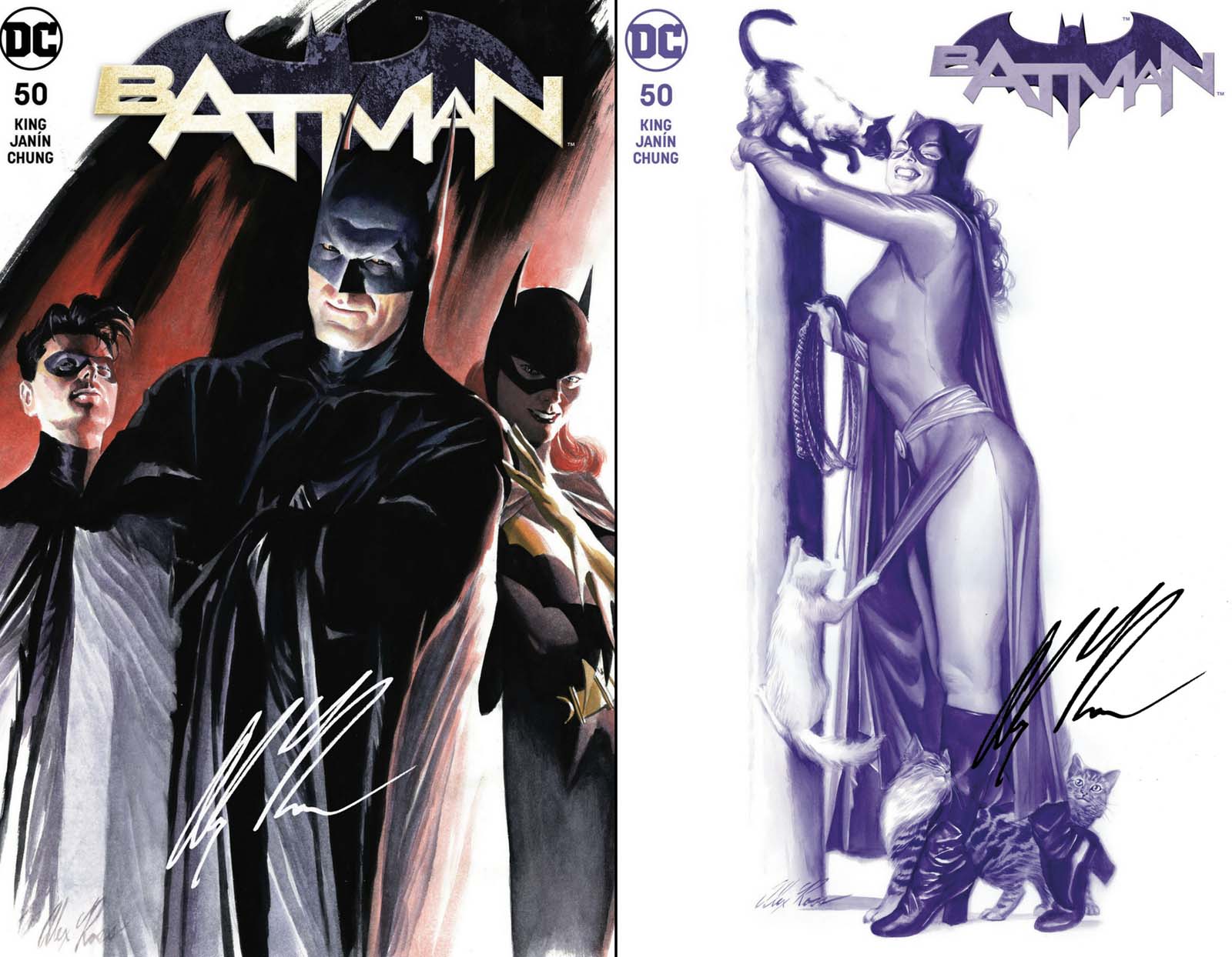 Batman #50 Alex Ross Art Exclusive