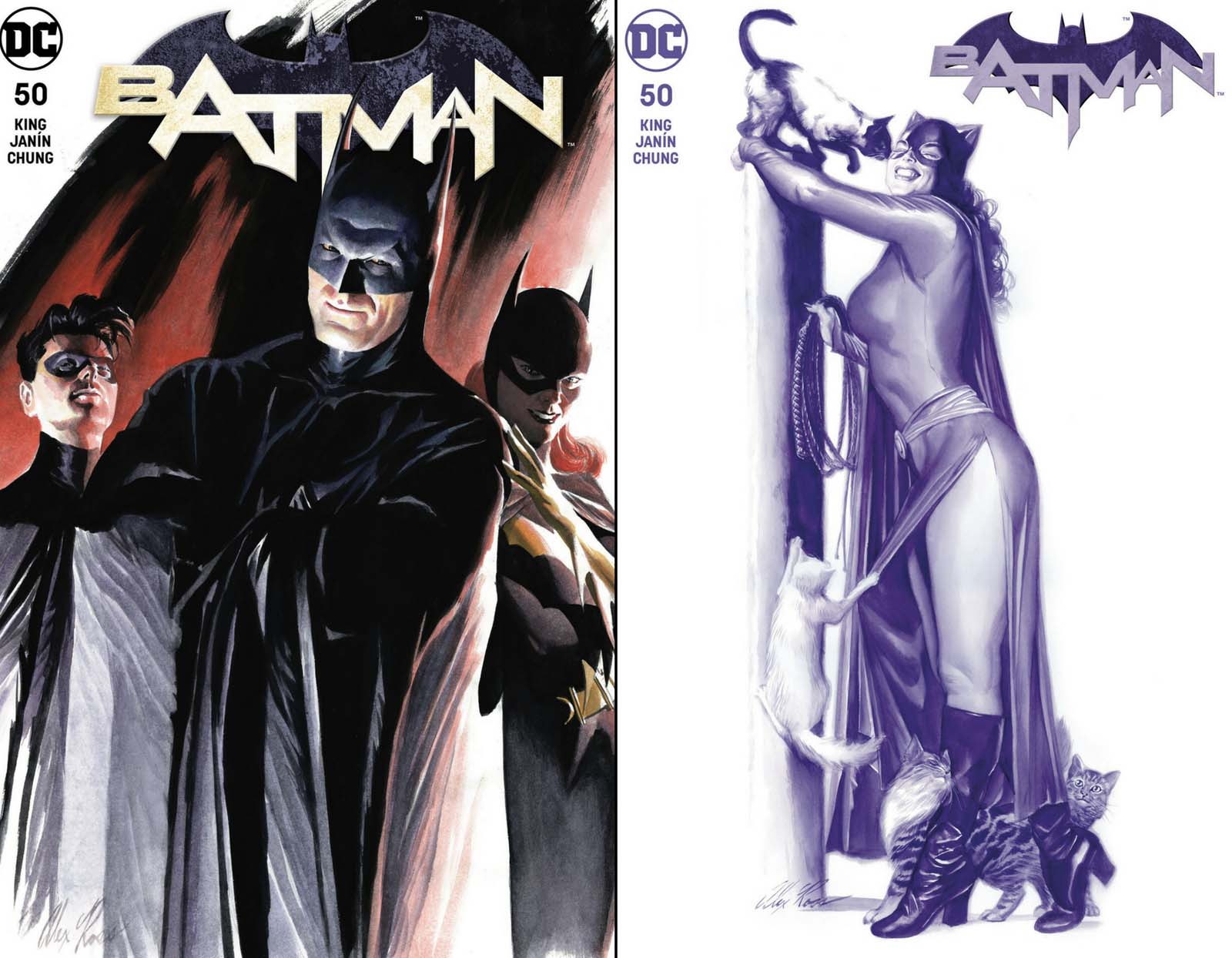 Batman #50 Alex Ross Art Exclusive