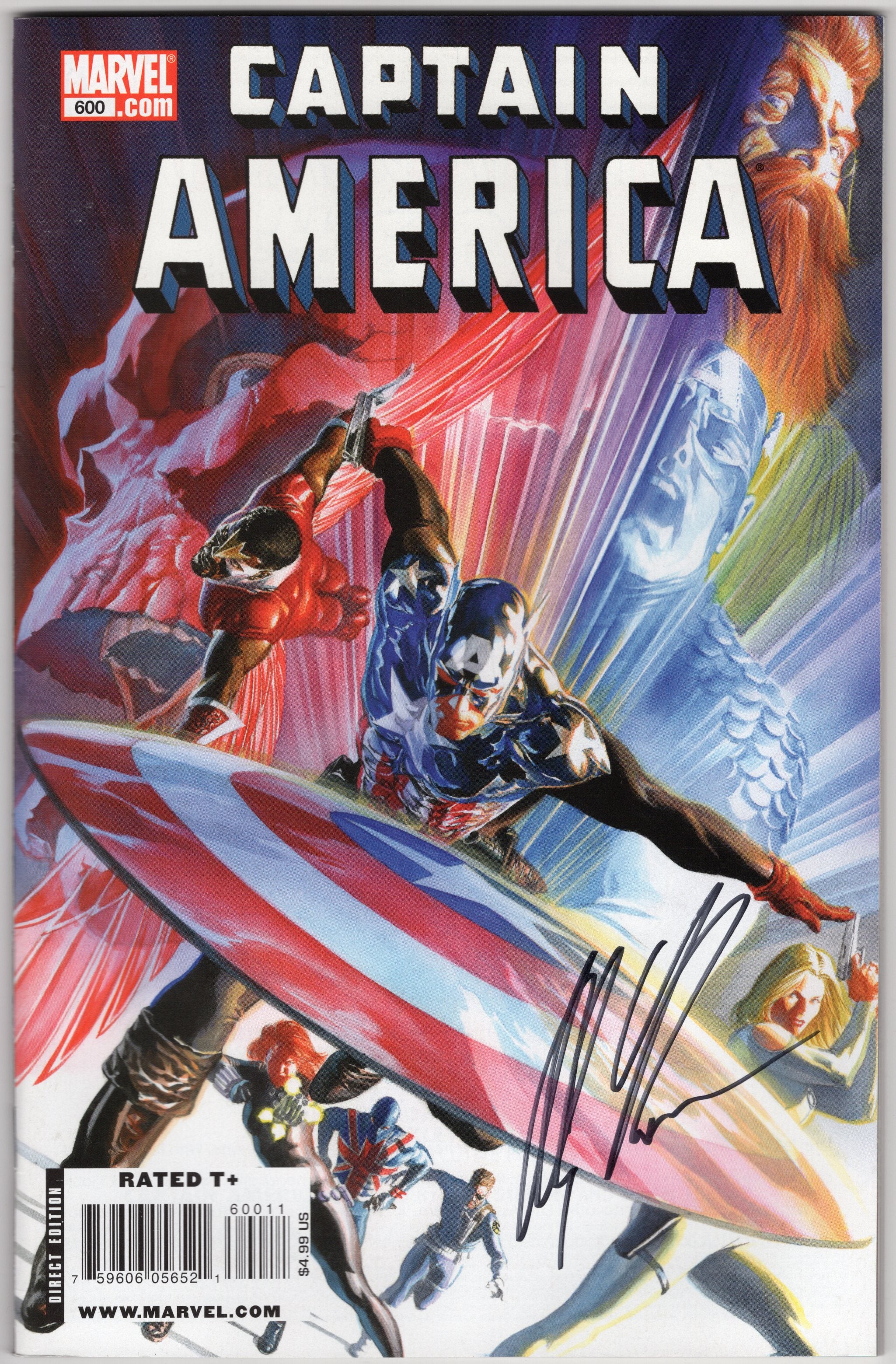 Captain America #600 Variant SIGNED Exclusive