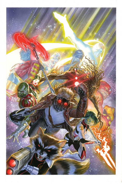 Guardians of the Galaxy AP Lithograph – Alex Ross Art