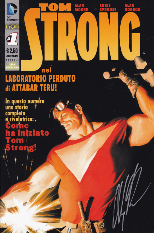 Tom Strong Italian #1 Signed