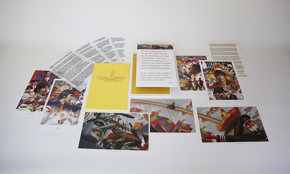 Beatles Yellow Submarine Portfolio Lithograph Prints