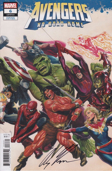 Avengers No Road Home #6 Incentive Variant – Alex Ross Art