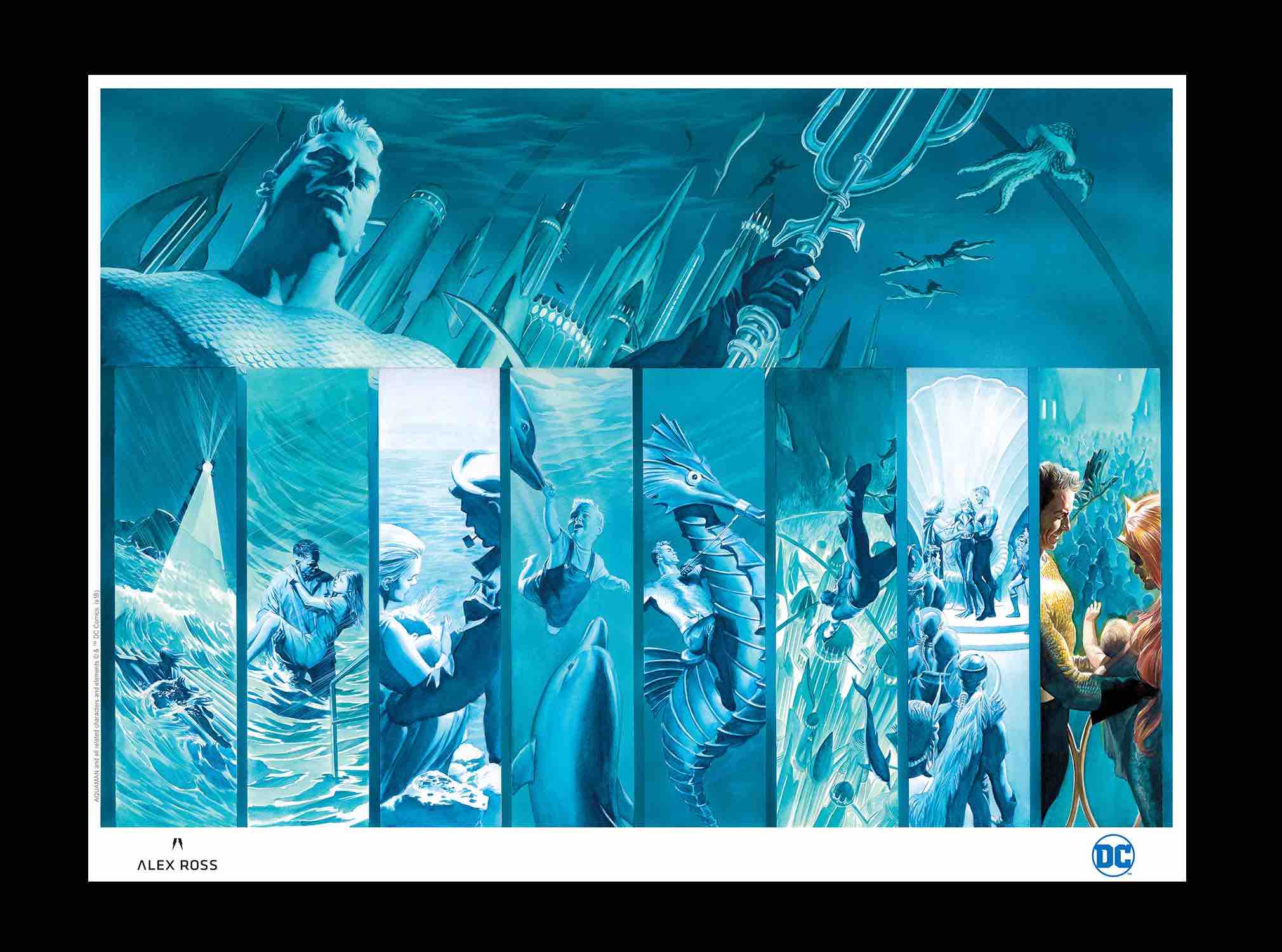 Origins: Aquaman Matted Litho