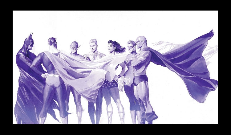 Origins: Justice League of America Matted Lithograph