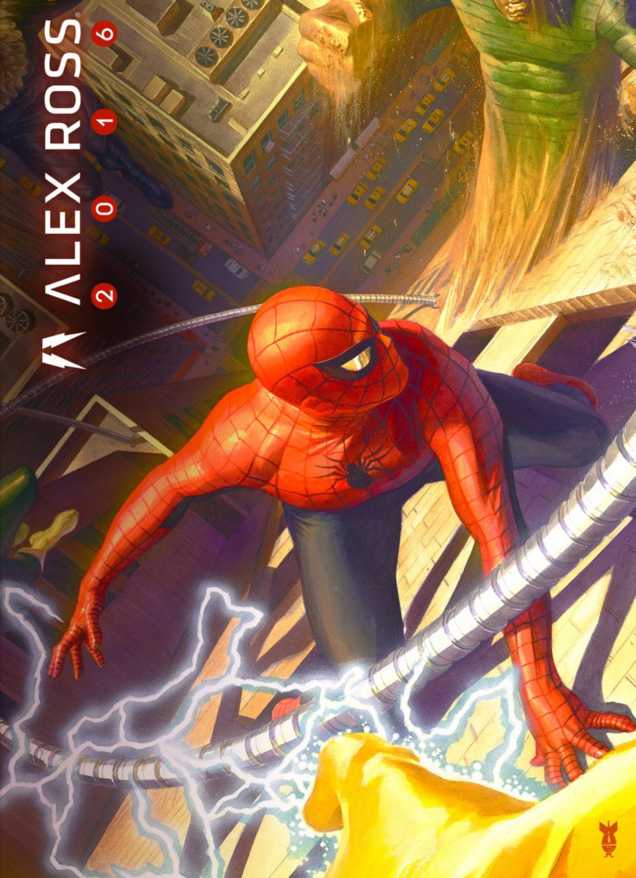2016 Alex Ross Sketchbook SC Spider-Man vs the Sinister Six