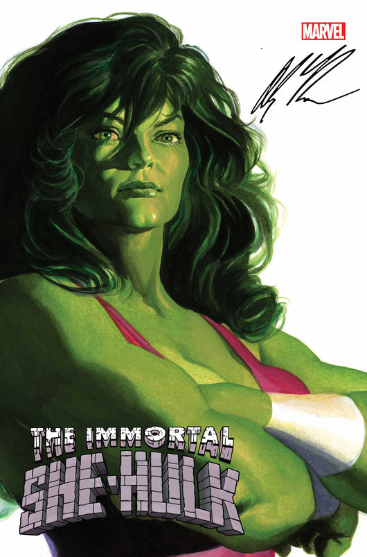 Immortal She-Hulk #1 Timeless Sketch Signed