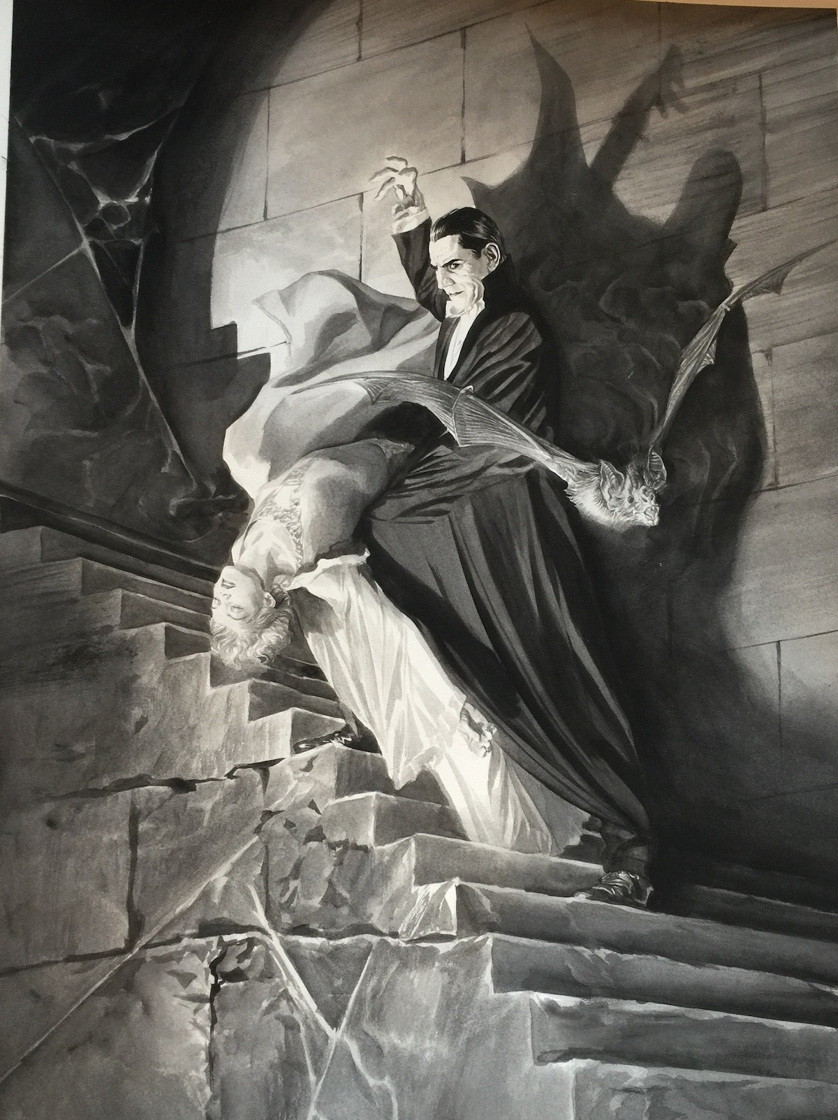 Universal Monsters: Dracula Giclée on Canvas – Alex Ross Art